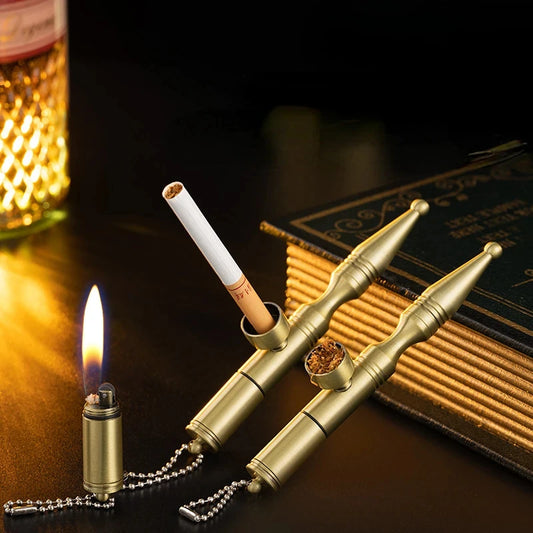 Vintage Pipe & Kerosene Lighter
