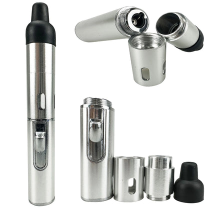 Puffy Built-In Jet Lighter Pipe