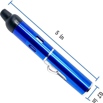 Puffy Built-In Jet Lighter Pipe