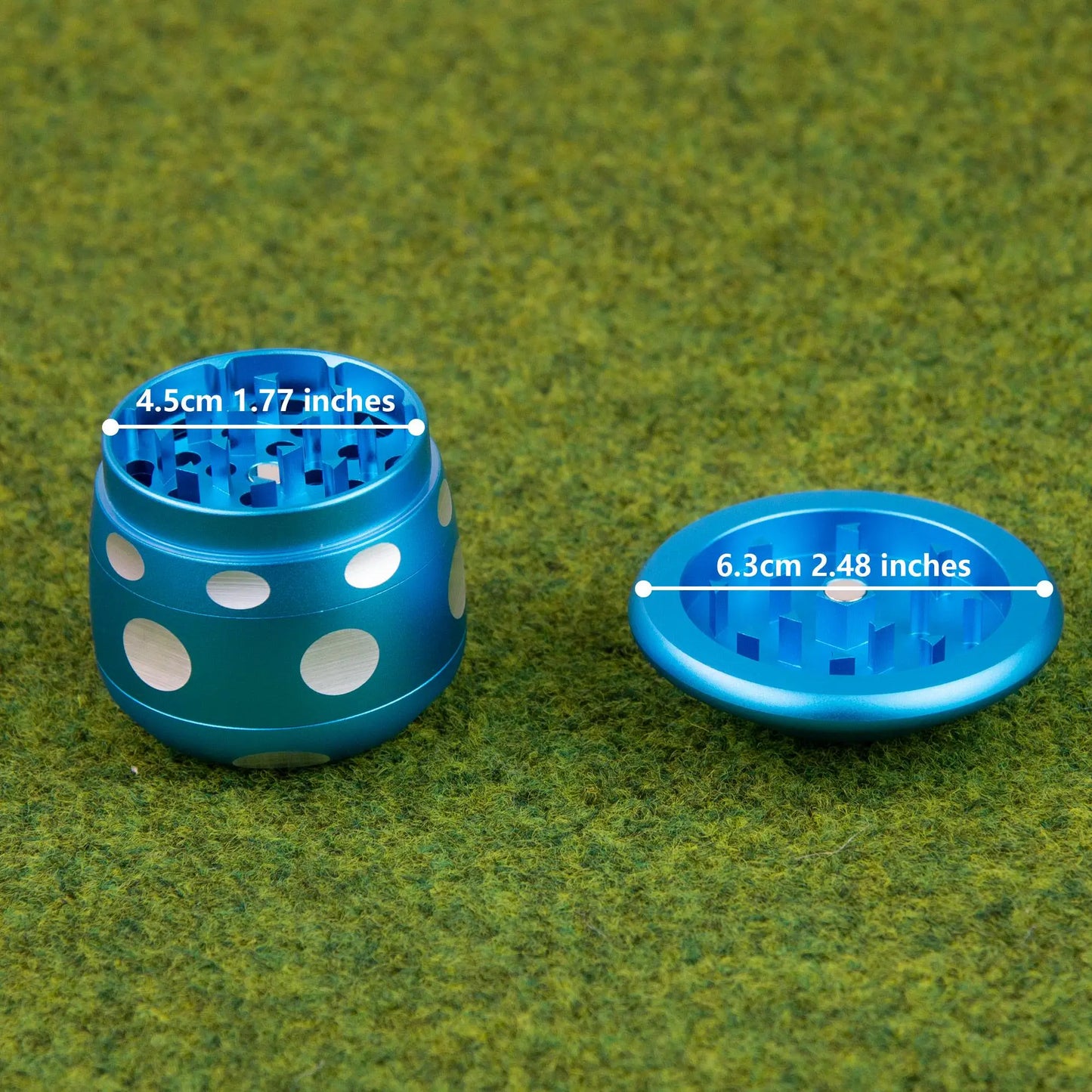 Shroomi Aluminum Herb Grinder 4-Layer